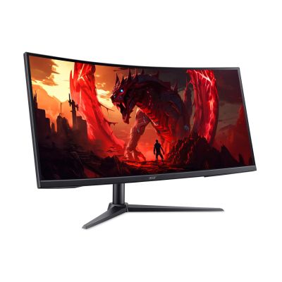 3. Acer NITRO XZ0 XZ340CURW0bmiiphx monitor komputerowy 86,4 cm (34") 3440 x 1440 px Wide Quad HD LCD Czarny