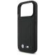 6. Etui BMW M Quilted Logo MagSafe na iPhone 17 Pro - czarne