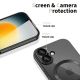3. Etui Tech-Protect MagFlex MagSafe na iPhone 17 - przezroczysto-czarne