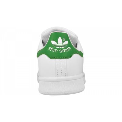 Dziecięce buty lifestyle inspirowane obuwiem tenisowym Stan Smith, kolor biały, skóra naturalna i syntetyczna