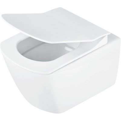 Miska WC z deską bezkołnierzowa