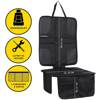 2. POKROWIEC NA SIEDZENIE DO SAMOCHODU DUNLOP