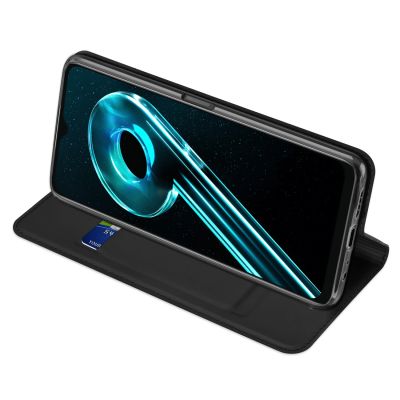 6. Dux Ducis Skin Pro etui do Realme 10 5G / Realme 9i 5G pokrowiec z klapką portfel na kartę podstawka czarne