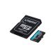 3. KINGSTON microSDXC Canvas Go Plus 256GB + Adapter