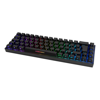 9. Deltaco Gaming GAM-100-DE klawiatura USB + RF Wireless + Bluetooth QWERTZ Niemiecki Czarny