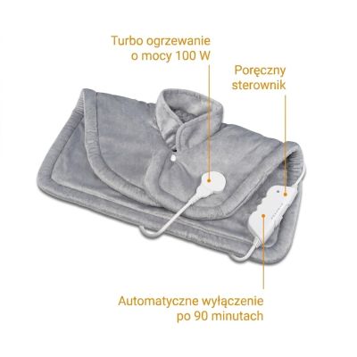8. Koc grzejny na kark i ramiona Medisana HP 622 (520mm / 560mm)
