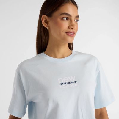 3. Koszulka New Balance Sport Relaxed Graphic T-SH IB W WT51541IB