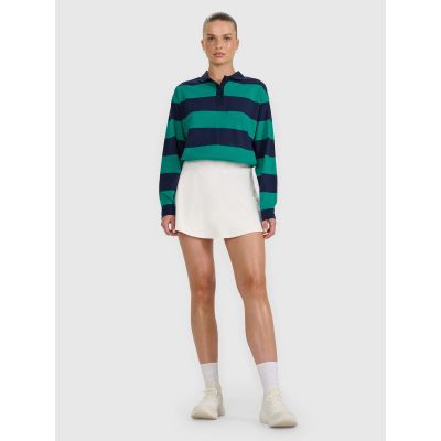 6. Longsleeve oversize damski 4F 4FRAW25TLONF604-41S