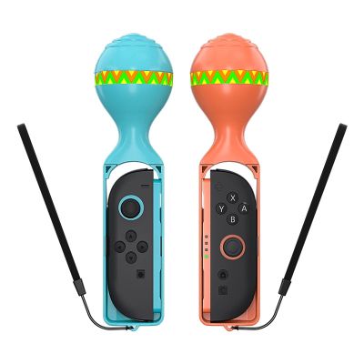 18. Pakiet akcesoriów rodzinnych 23 w 1 do konsoli Nintendo Switch 2 - zestaw pomarańczowy i niebieski