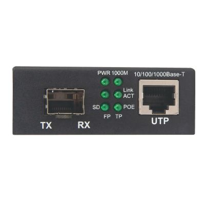 4. Intellinet 508216 konwerter sieciowy 1000 Mbit/s Czarny