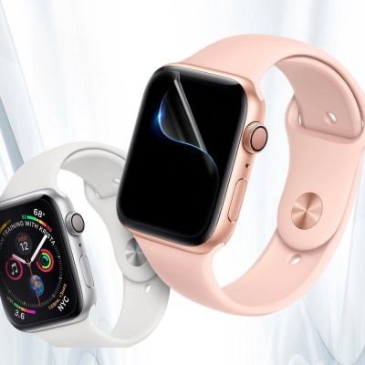 4. Folia ochronna Spigen Neo Flex na Apple Watch 4/5/6/7/8/SE (40/41mm) - 3 szt.