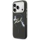 2. Etui Karl Lagerfeld IML Choupettes Karl  Script Logo MagSafe na iPhone 17 Pro - czarne