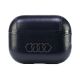 Etui Audi Leather Big Logo na AirPods Pro 2 - czarne