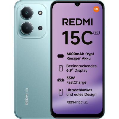 2. Smartfon Xiaomi Redmi 15C 5G Dual Sim 4GB RAM 128GB - Miętowy Zielony