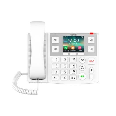 4. Fanvil X305 telefon VoIP Biały 2 linii LCD Wi-Fi