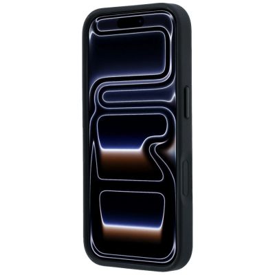5. Etui BMW M Kevlar Red Print Ring Metal Logo MagSafe na iPhone 18 Pro Max / 17 Pro Max - czarne