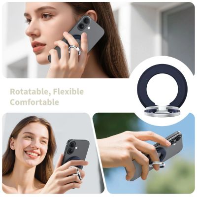 7. Uchwyt Tech-Protect MMR500 MagSafe na telefon - granatowy