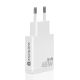 4. EVERACTIVE ŁADOWARKA SIECIOWA GAN 1 X USB, 1 X USB-C QUICK CHARGE 3.0 45W BIAŁA SC-460Q