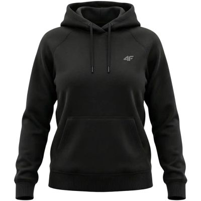 2. Bluza damska 4F F2536 głęboka czerń 4FWMM00TSWSF2536 20S