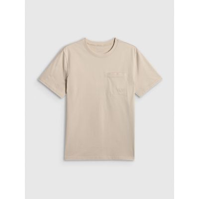 7. T-shirt regular gładki męski 4F 4FRSS26TTSHM3637-83S