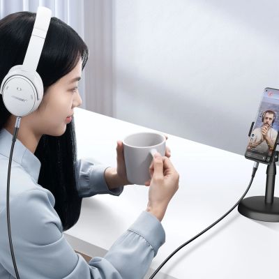 5. Kabel audio Orico AXC-02 USB-C do jack 3.5 mm 50 cm - czarny