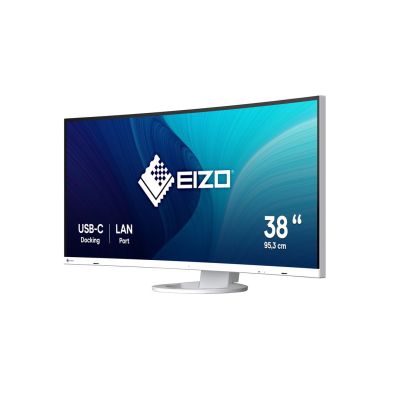 2. Monitor EIZO FlexScan EV3895-WT 95,2 cm (37,5") - 3840 x 1600 pikseli - UltraWide Quad HD+ - LED - 5 ms - Biały