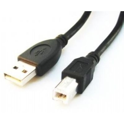 2. Kabel GEMBIRD CCP-USB2-AMBM-6 (USB 2.0 typu A M - USB 2.0 typu B M; 1,8m; kolor czarny)