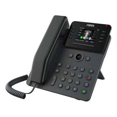 3. Fanvil V62G telefon VoIP Czarny 12 linii LCD