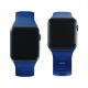 3. Pasek silikonowy 3mk Silicone Watch Strap do Apple Watch 38 / 40 / 41 mm - niebieski
