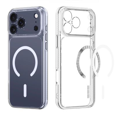 2. Etui Dux Ducis Clin Mag z MagSafe na iPhone 18 Pro Max / 17 Pro Max - przezroczyste
