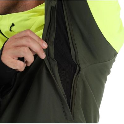 10. O'neill kurtka męska zimowa sportowa Carbonite snowboard narty 10K zielona czarna