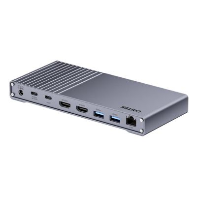 12. Unitek Potrójna stacja dokująca USB4 40Gb/s,zasilacz 120W