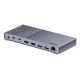 12. Unitek Potrójna stacja dokująca USB4 40Gb/s,zasilacz 120W