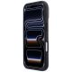 5. Etui BMW M Blue Perfo Metal Logo MagSafe na iPhone 18 Pro / 17 Pro - bordowe