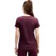 4. Koszulka damska Puma ESS Small No.1 Logo Tee(s) burgundowa 682373 24