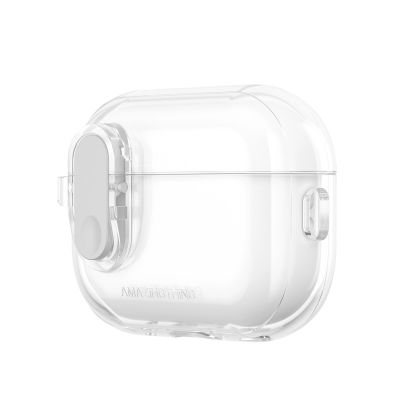 3. Etui silikonowe AMAZINGTHING Minimal Case do AirPods Pro 2 - przezroczyste