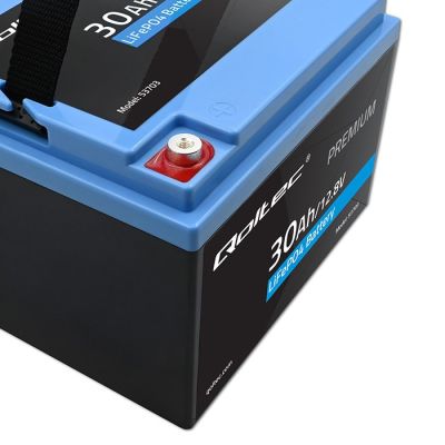4. Akumulator LiFePO4 Litowo-Żelazowo-Fosforanowy 12.8V 30Ah 384Wh BMS