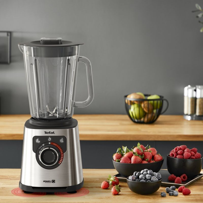 5. Tefal Perfectmix+ BL871D 1,5 l Blender stołowy 1200 W Stal nierdzewna, Szary