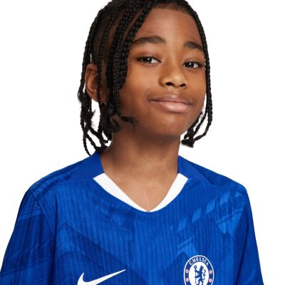 4. Koszulka dla dzieci Nike Chelsea FC 2025/26 Match Home niebieska HJ5214 496