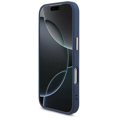 5. Etui Guess 4G Big 4G Classic Logo na iPhone 18 Pro / 17 Pro - niebiesko-złote
