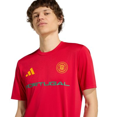 5. Koszulka męska adidas Portugalia 26 Away Jersey czerwona KH2310