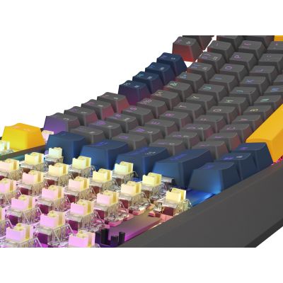 14. GENESIS Thor 230 TKL klawiatura Gaming USB QWERTY Angielski Niebieski