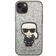 3. Etui Karl Lagerfeld Glitter Flakes Ikonik na iPhone 14 Plus - srebrne