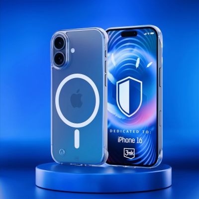 12. Etui 3mk Just20g MagCase na iPhone 16 - przezroczyste