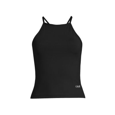 Koszulka sportowa CASALL Built-In-Bra Halterneck Tank black