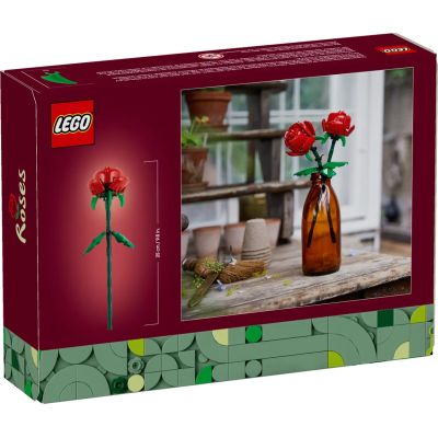 6. LEGO Flowers 40460 Róże
