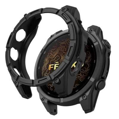 Etui Tech-Protect Defense Air na Garmin Fenix 9 (47 mm) - czarne