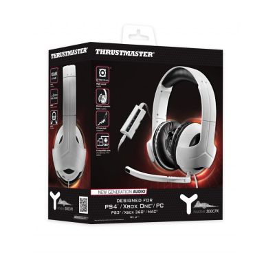 6. Thrustmaster Y-300CPX Zestaw słuchawkowy Przewodowa Opaska na głowę Gaming Biały