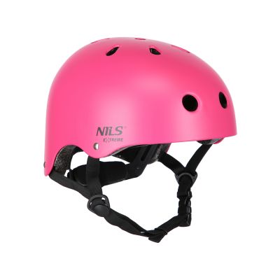 3. MR290+H230 KASK Z OCHRANIACZAMI ZESTAW RÓŻOWY ROZM. M NILS EXTREME
