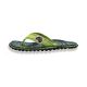 16. Japonki Gumbies Islander Flip-Flops Lime Hibiscus GU-FFISL148